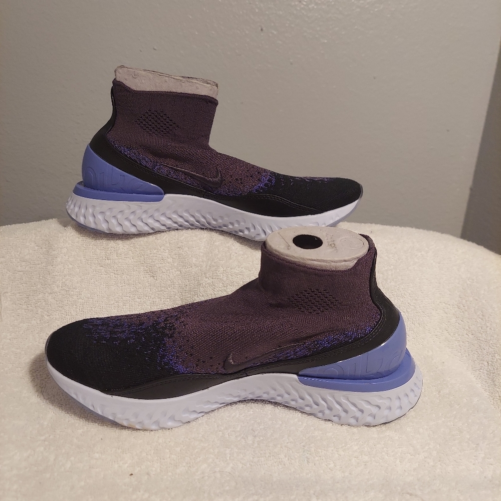 Nike Wmns Rise React Flyknit Thunder Grey Women Ru